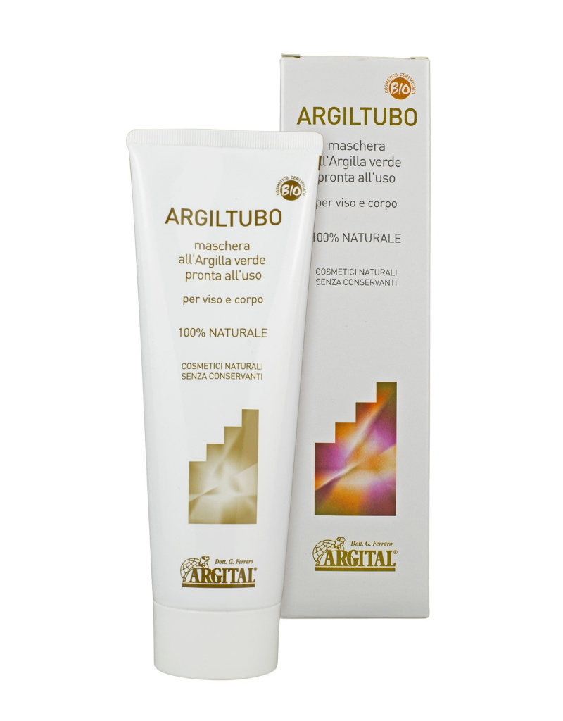 Argital Maska ze zeleného jílu „Argiltubo“, 250 ml Objem:: 250 ml