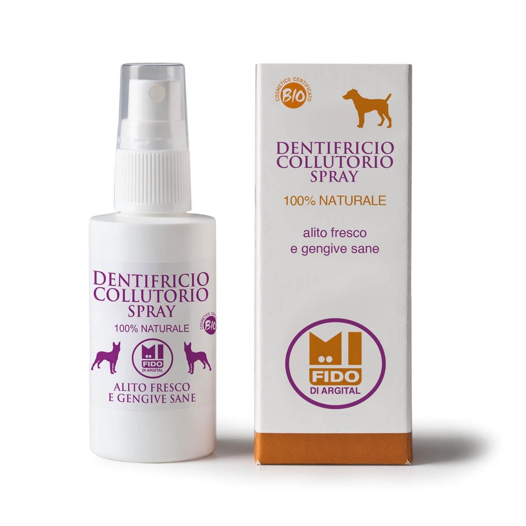 MI FIDO BIO zubní pasta a ústní voda pro psy ve spreji, 50 ml