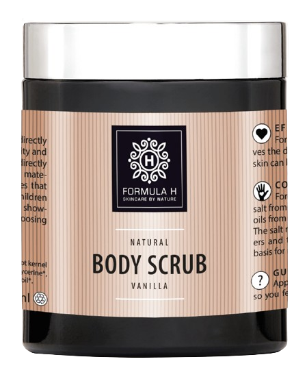 Formula H Tělový peeling Vanilka, 250ml
