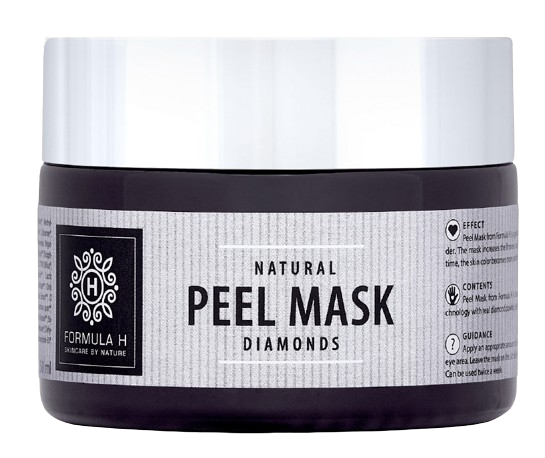 Formula H Diamantová slupovací maska na obličej, 50ml