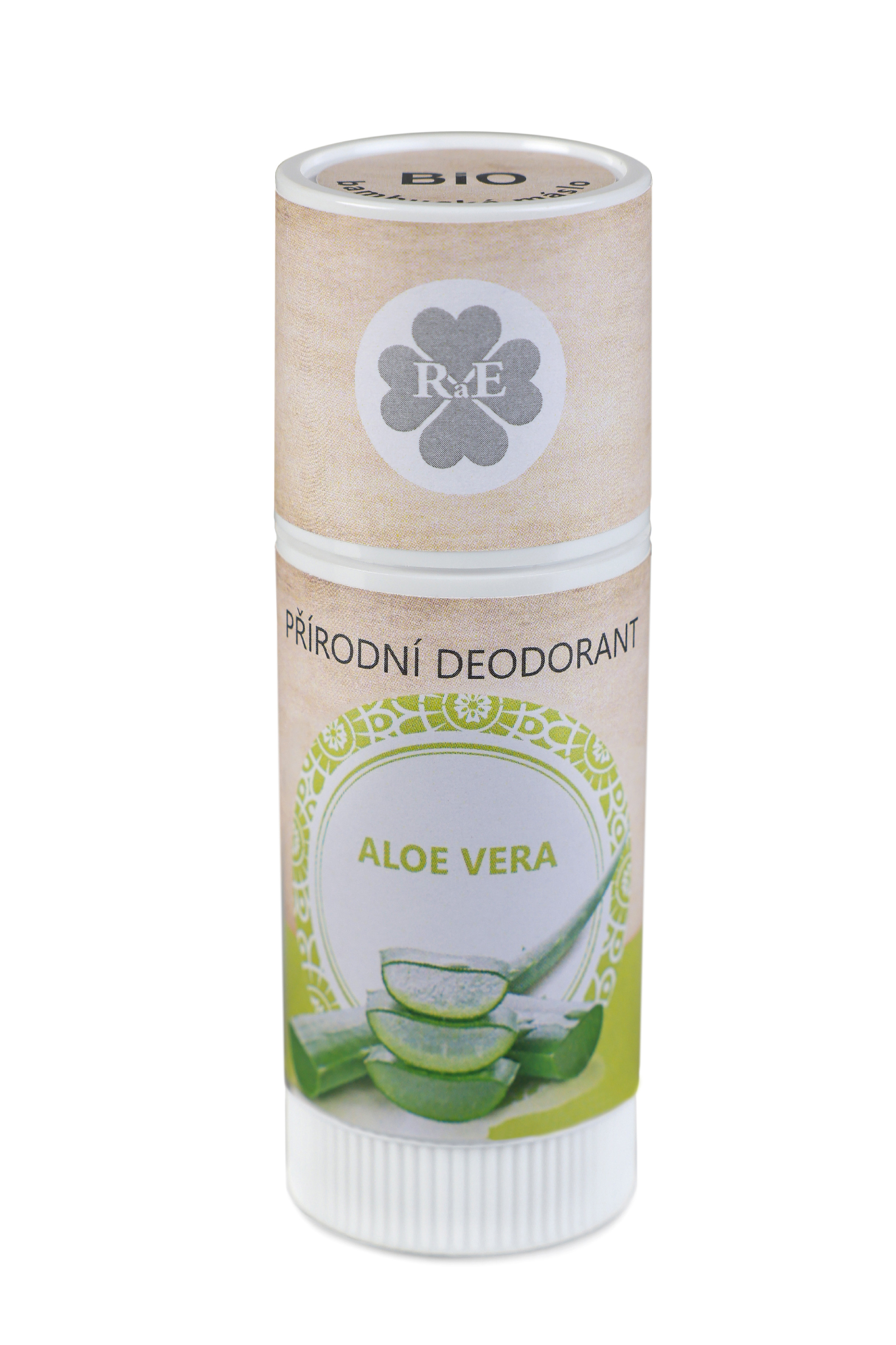 RaE Přírodní deodorant BIO bambucké máslo s vůní aloe vera, 25ml