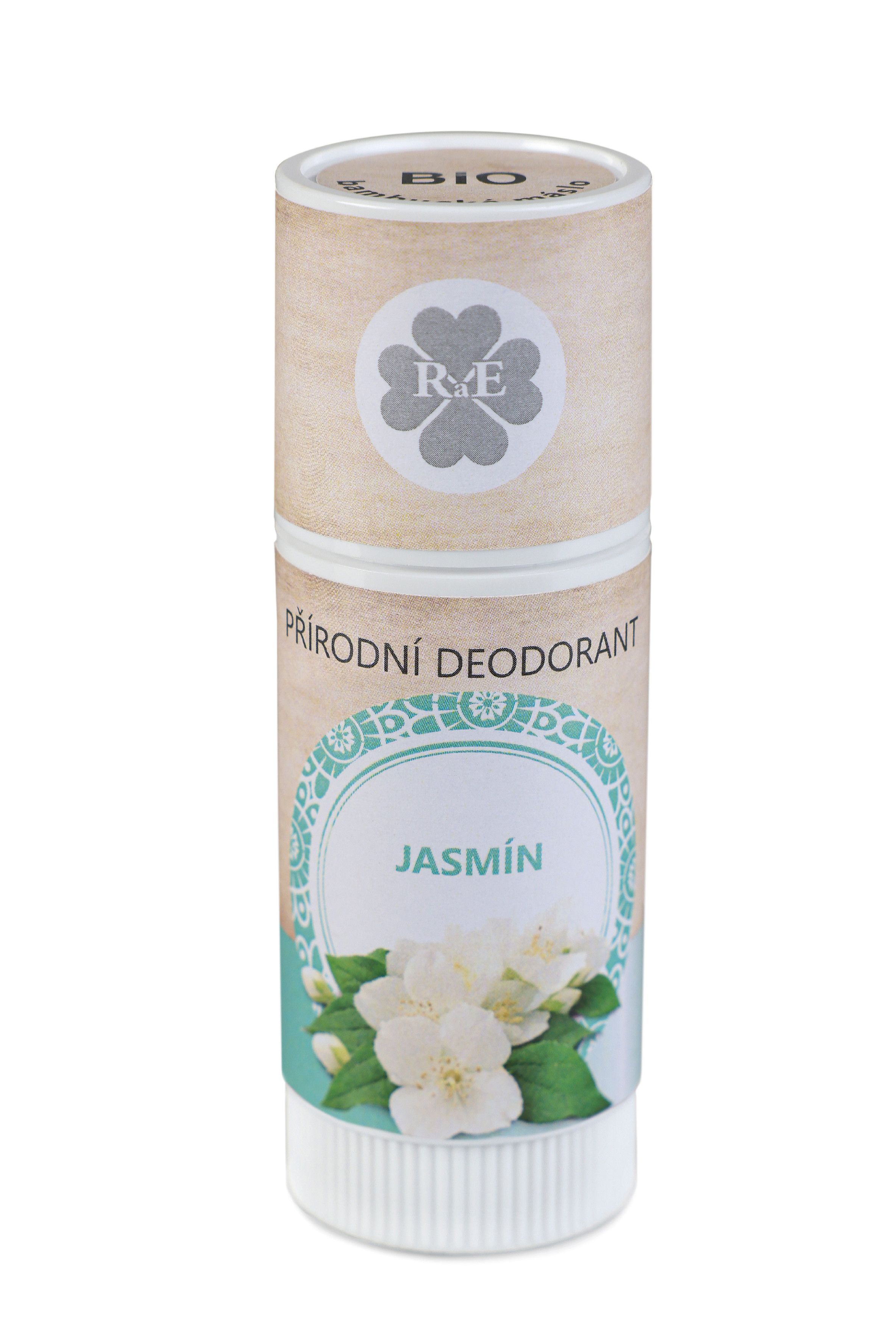 RaE Přírodní deodorant BIO bambucké máslo s vůní jasmínu, 25ml