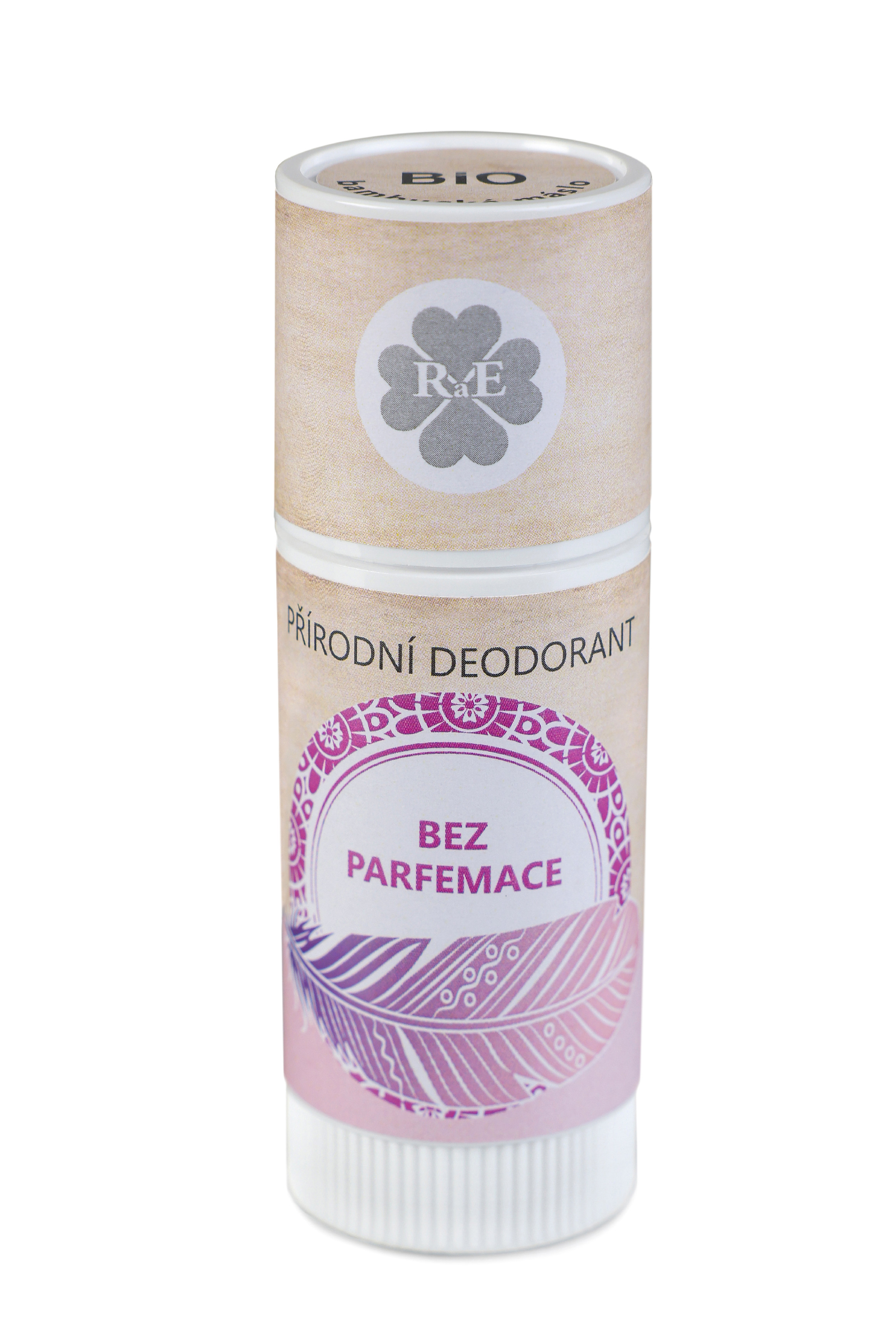 RaE Přírodní deodorant BIO bambucké máslo bez parfemace, 25ml