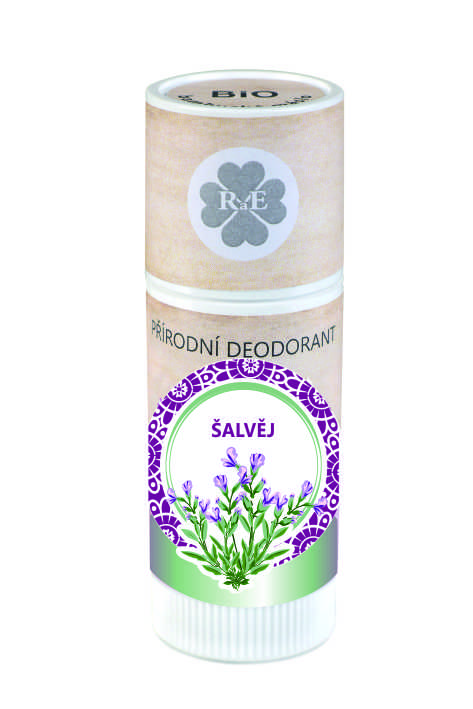 RaE Přírodní deodorant BIO bambucké máslo s vůní šalvěje, 25ml