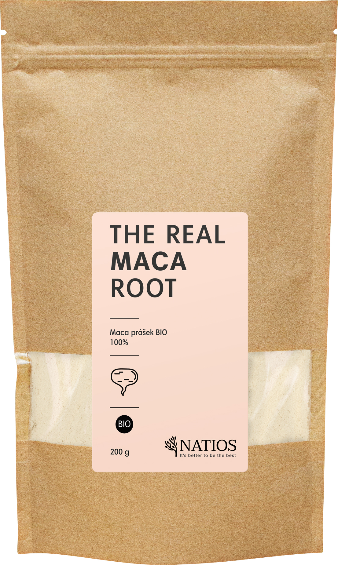 NATIOS BIO Maca prášek 200 g