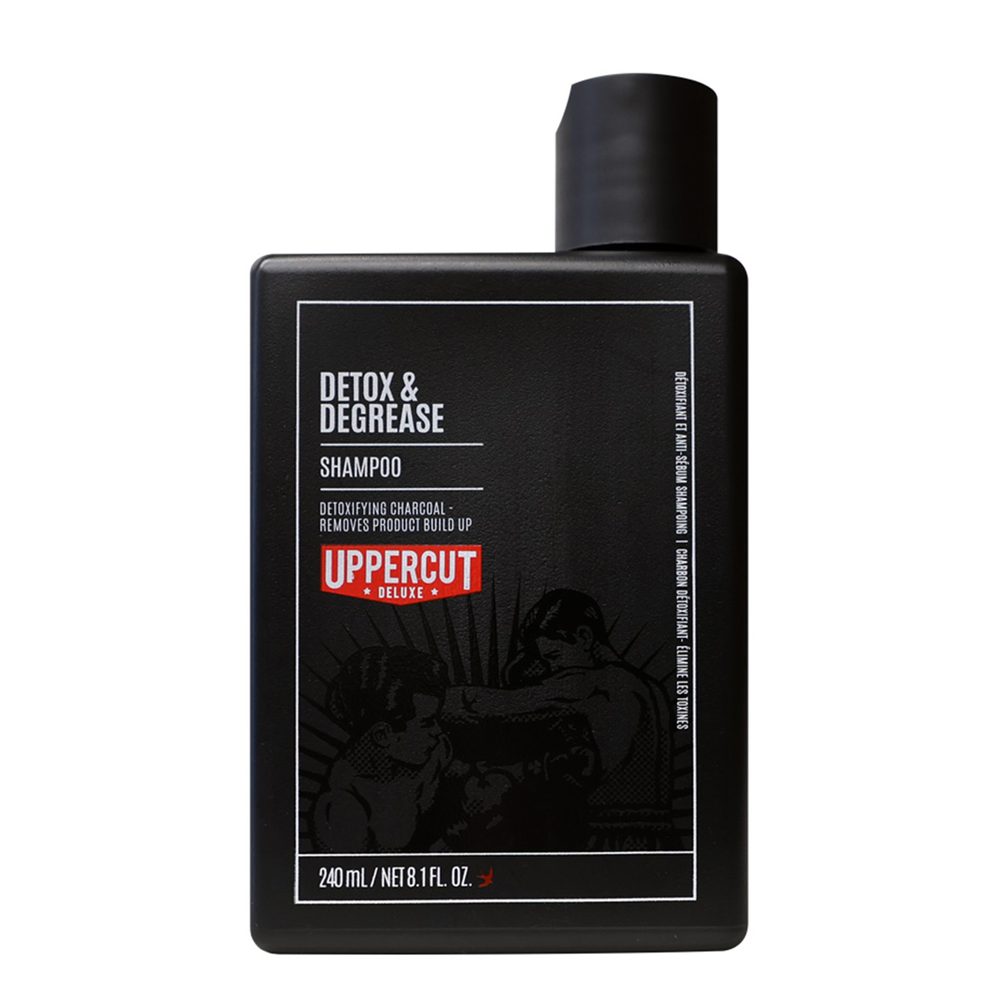 Uppercut Deluxe Uppercut Deluxe Detox & Degrease Hloubkově čistící šampon na vlasy, 240 ml