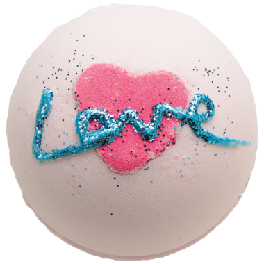 Bomb Cosmetics Love Šumivá koule do koupele, 160 g