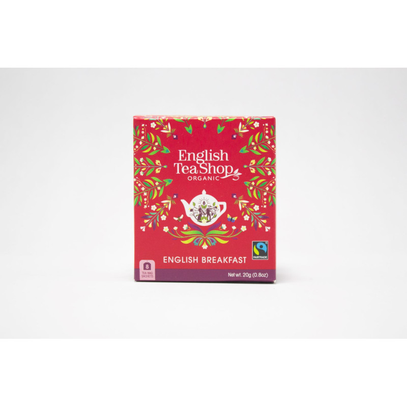 English Tea Shop Černý čaj English Breakfast, 8 sáčků