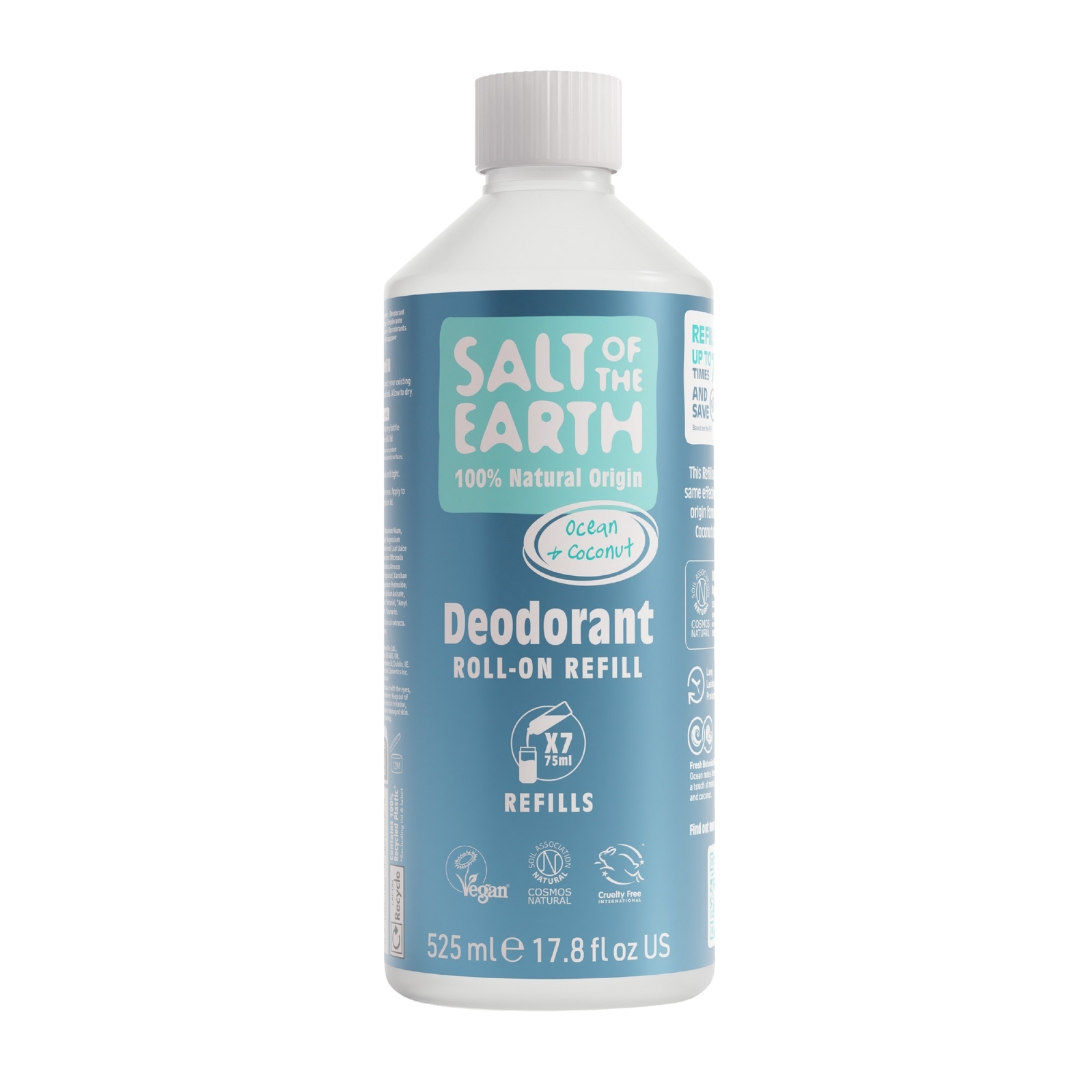 SALT OF THE EARTH Náplň – Přírodní Deo Roll-on Ocean & Coconut, 525ml