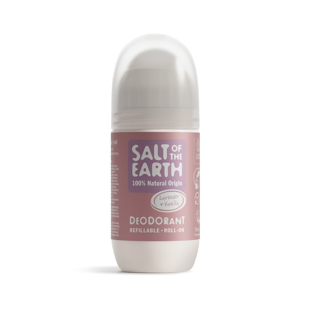 SALT OF THE EARTH Přírodní Deo Roll-on Lavender & Vanilla plnitelný, 75ml