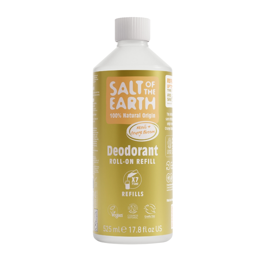 SALT OF THE EARTH Náplň – Přírodní Deo Roll-on Neroli & Pomeračový květ, 525ml