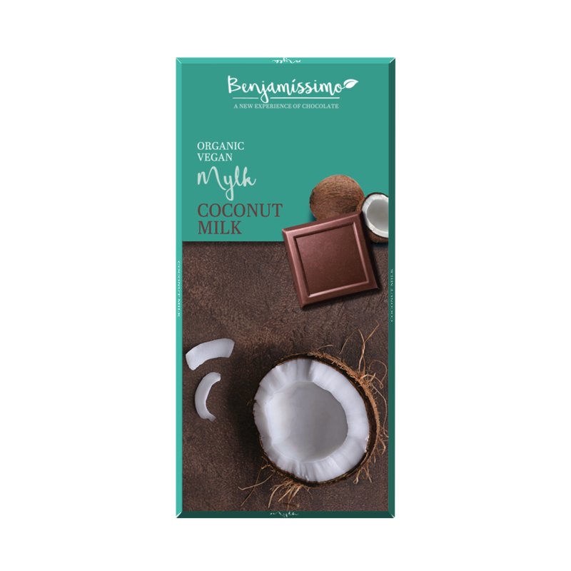 Benjamissimo Čokoláda Kokosové mléko, 70g