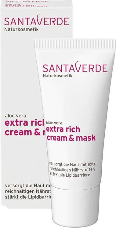 Santaverde Extra rich pleťový krém a maska, 30 ml