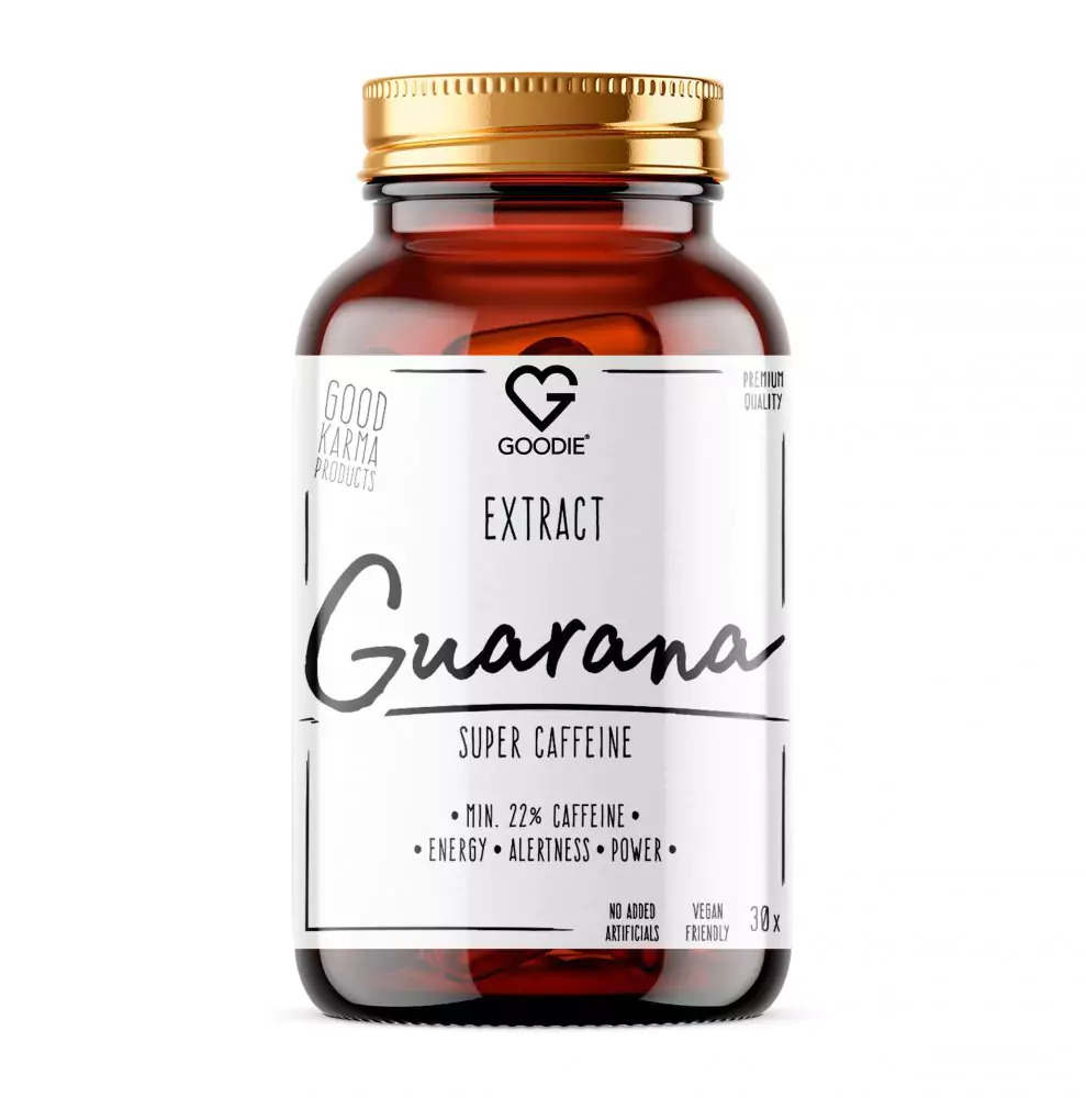 Goodie Guarana super kofein extrakt - min. 22% caffeine, 30ks