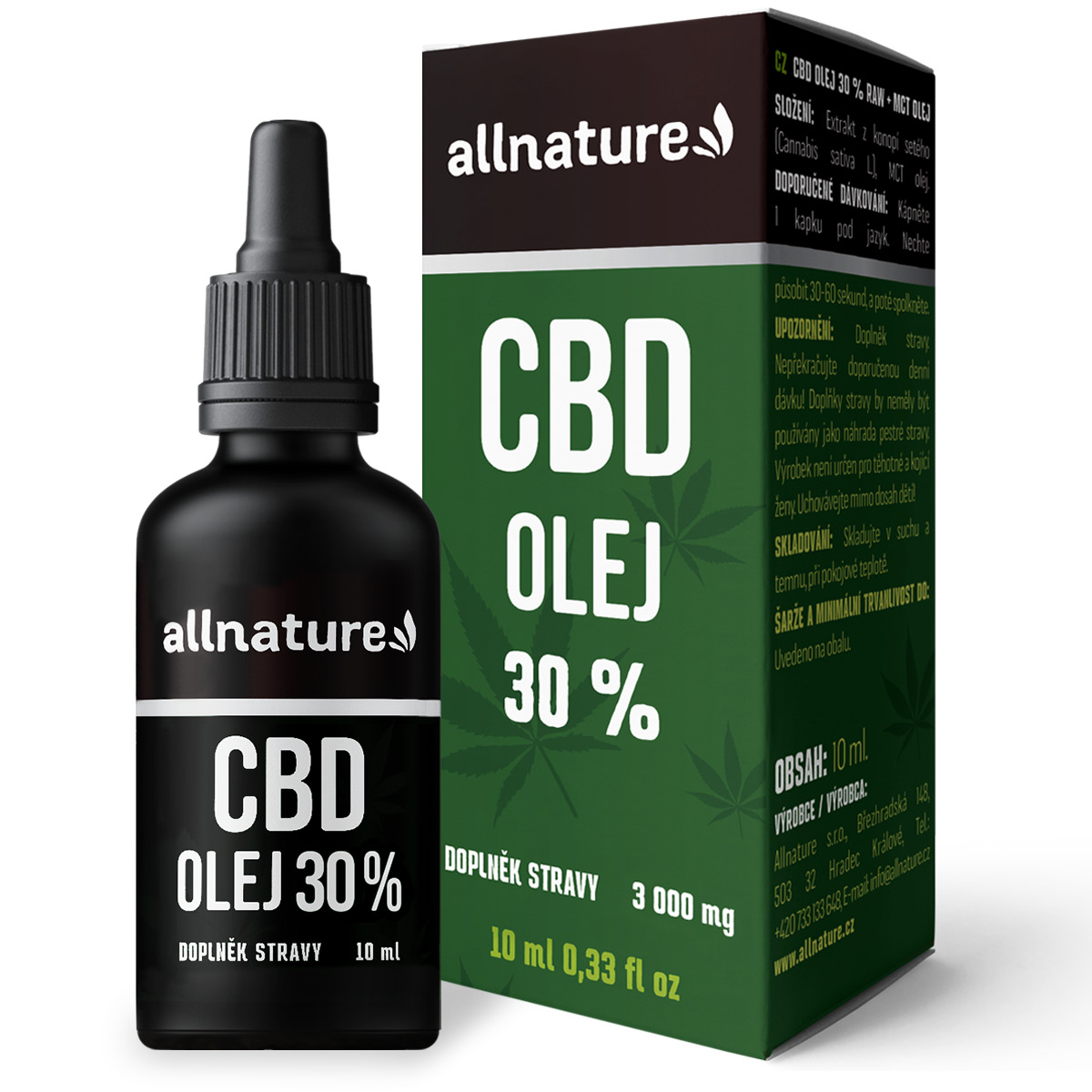 Allnature CBD 30 %, 10 ml
