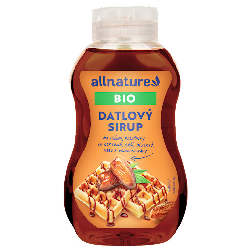 Allnature Datlový sirup BIO, 250 ml