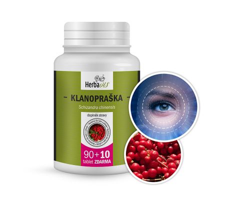 Herbavis Klanopraška (Schizandra), 90+10 kapslí zdarma