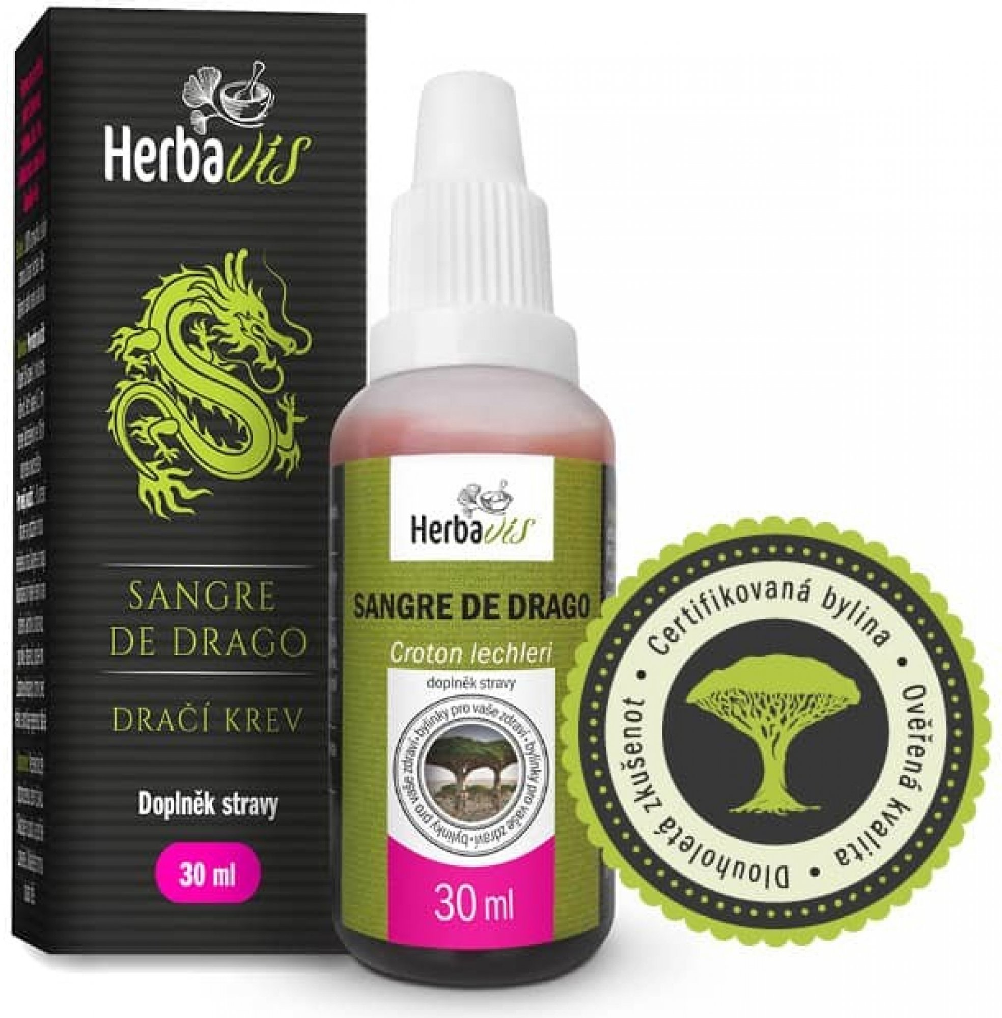 Herbavis Sangre de drago - dračí krev Objem: 30 ml