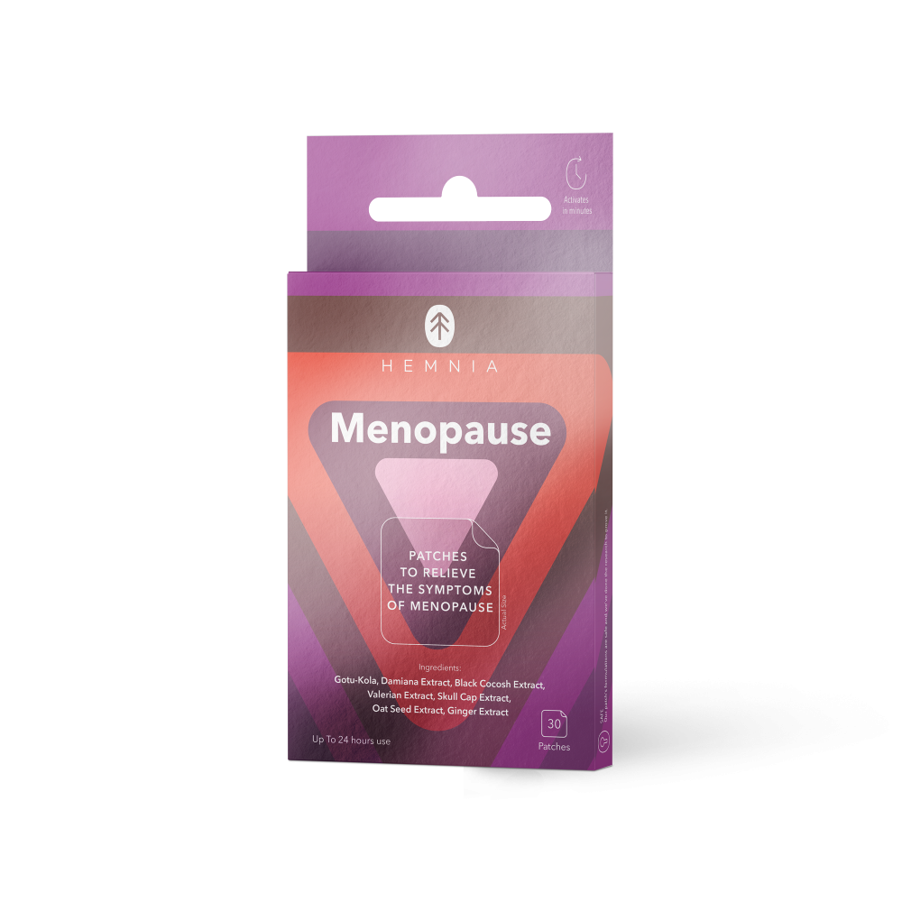 Hemnia Menopause Náplasti pro zmírnění příznaků menopauzy, 30ks