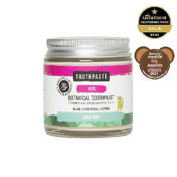 Truthpaste Kids přírodní dětská zubní pasta jemná máta, 100 ml