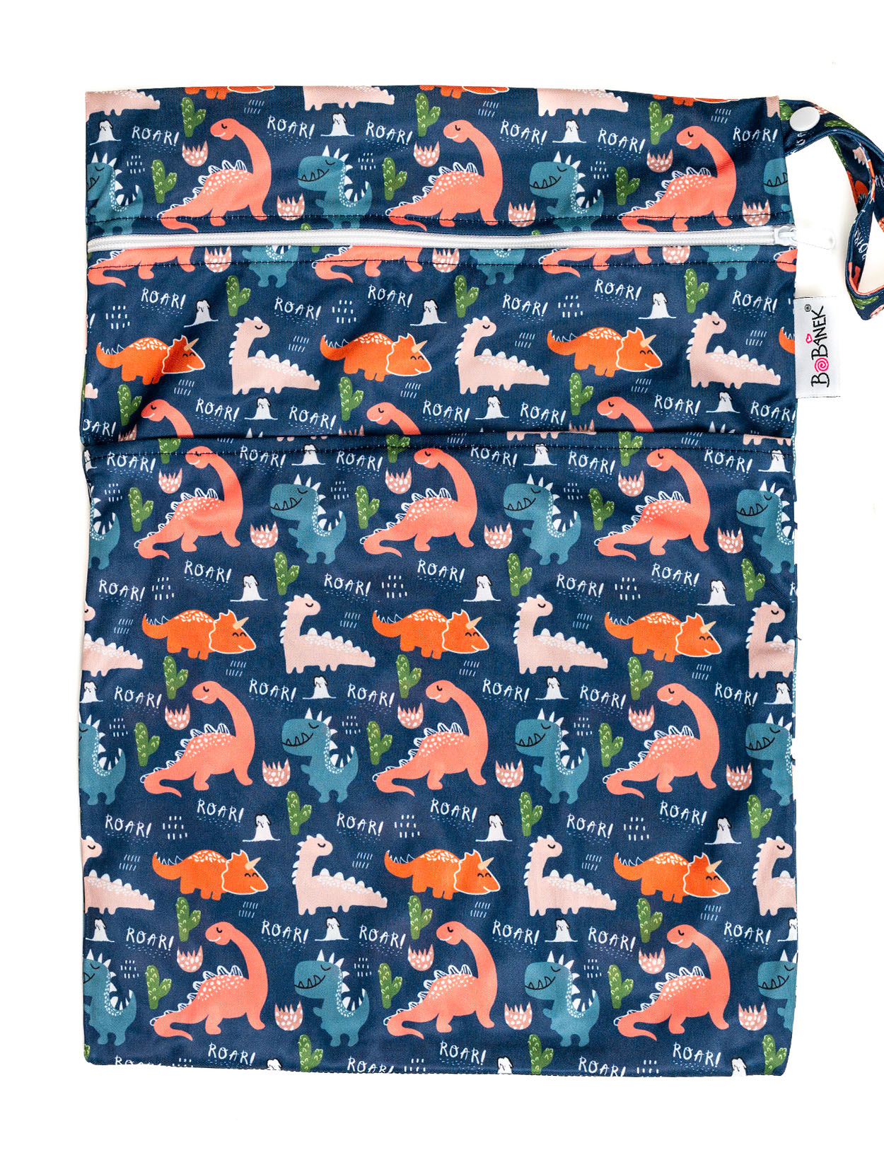 Bobánek Nepromokavá taška normal - Dinosauři, 30x36cm