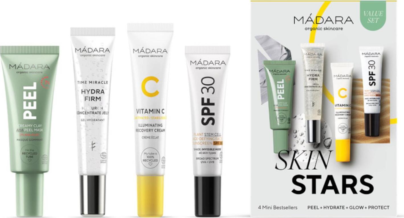 Mádara Set 4 ikonických produktů SKIN STARS, 57 ml