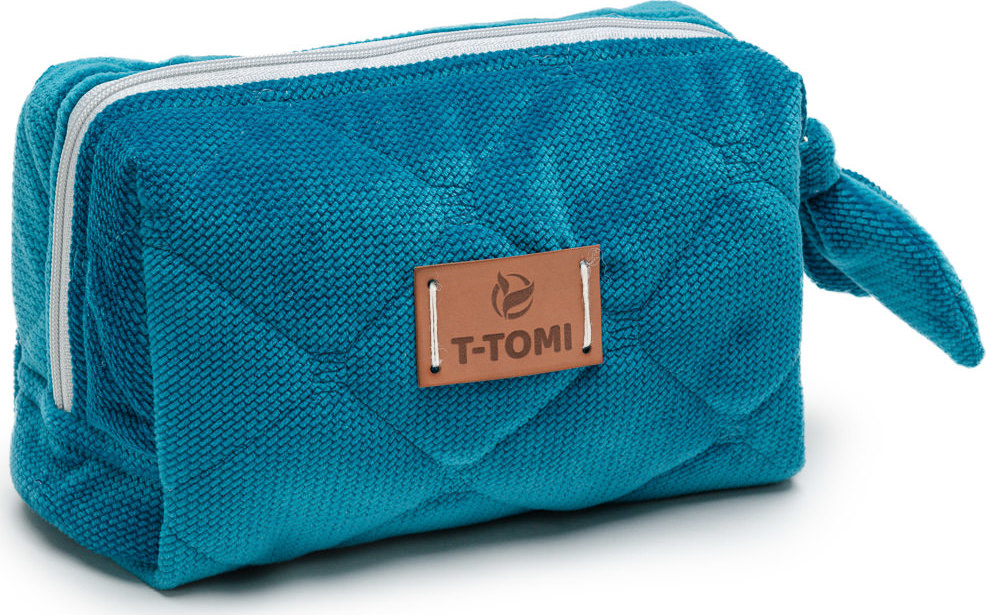 T-TOMI Small Beauty Baggie Petrol