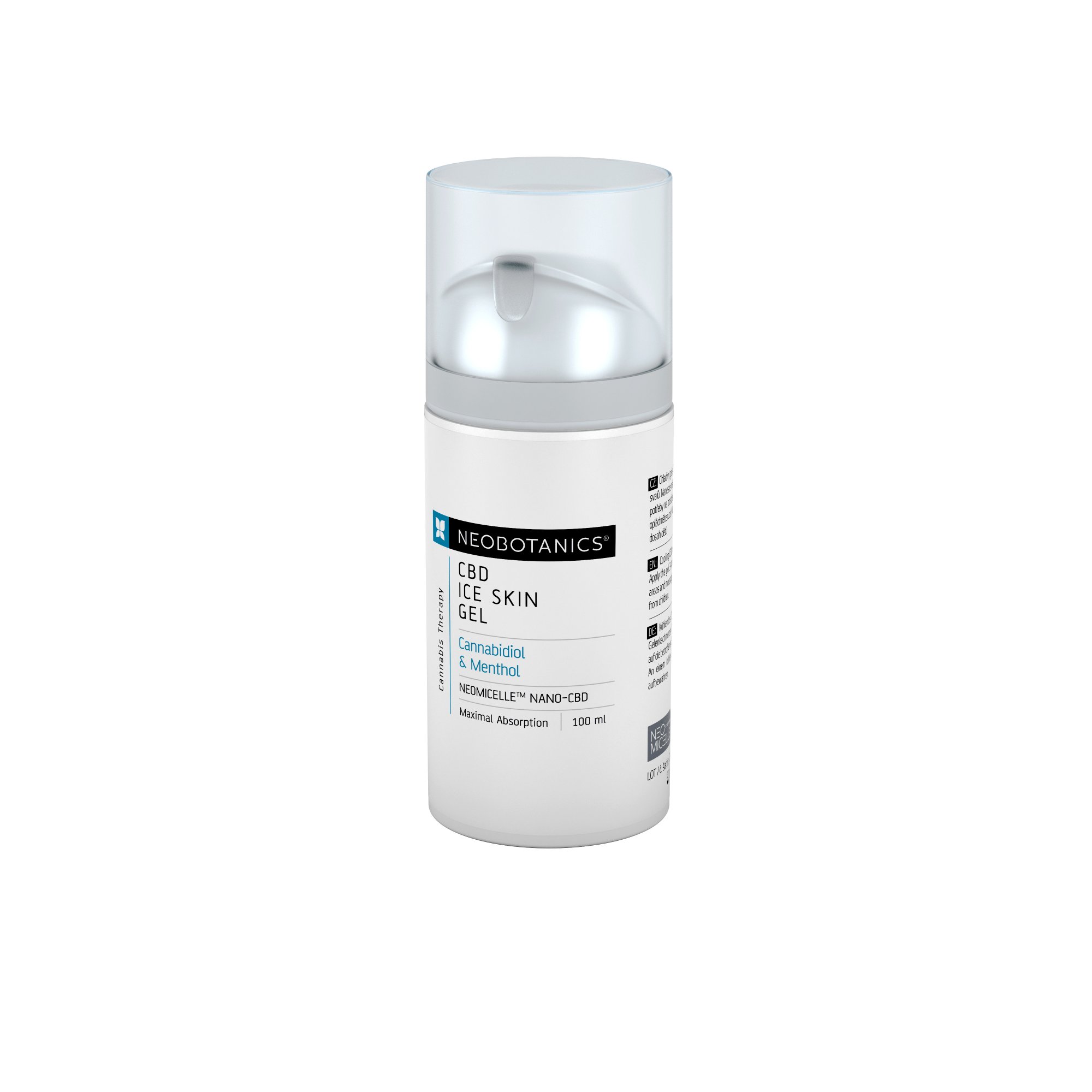 Neobotanics Ice Skin Gel s konopím, 100 ml