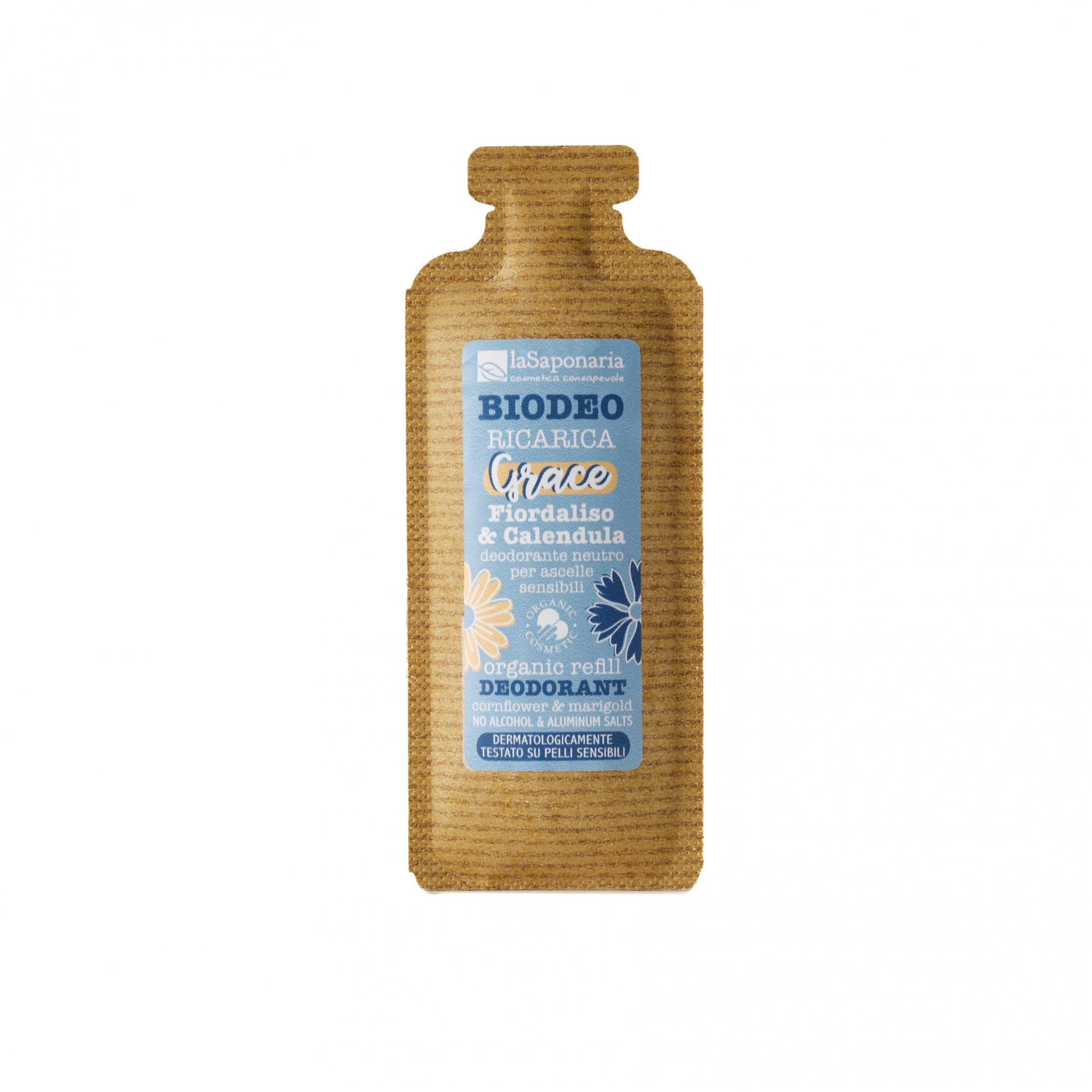 laSaponaria Náplň do roll-on deodorantu Grace bez vůně BIO, 40 ml