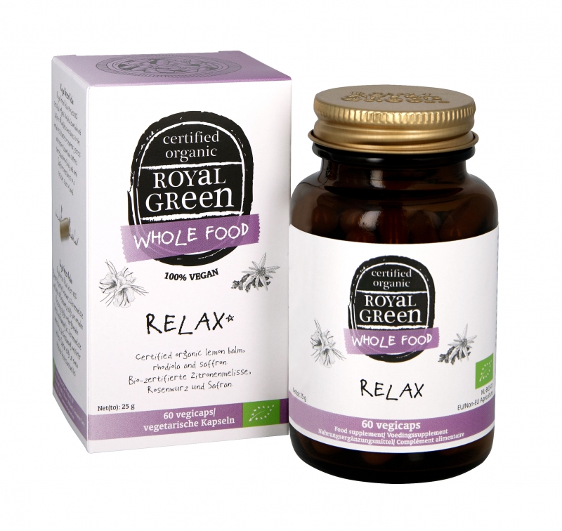 Royal Green Bio Relax, 60 kapslí