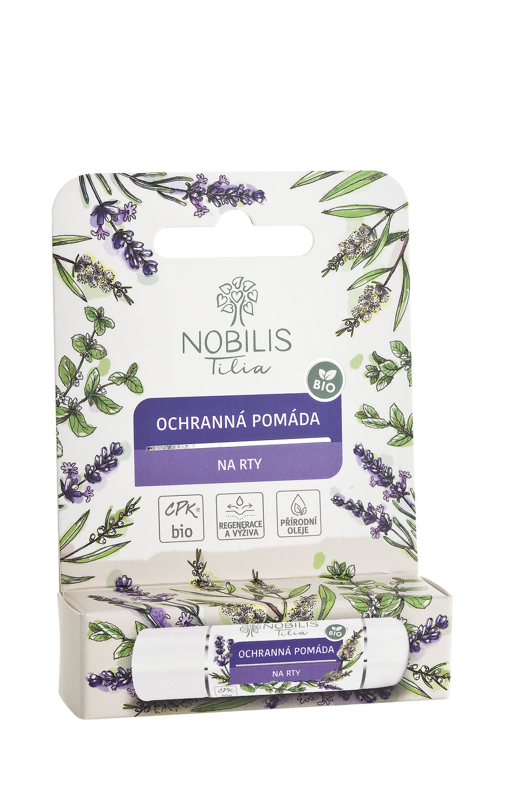 Nobilis Tilia Ochranná pomáda na rty, 4,2 g