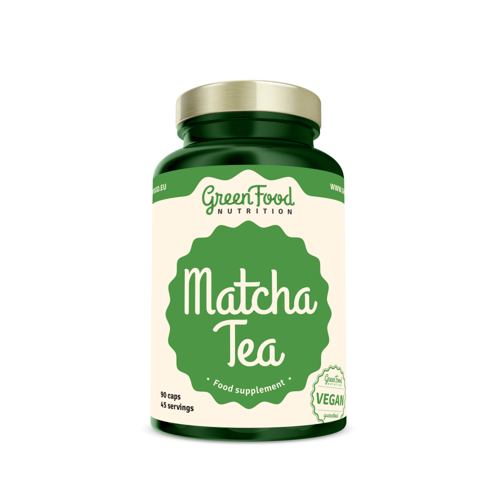 GreenFood Matcha Tea 90 kapslí