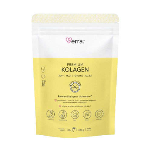 Verra. VERRA Premium Kolagen s příchutí citronu, 30 dávek