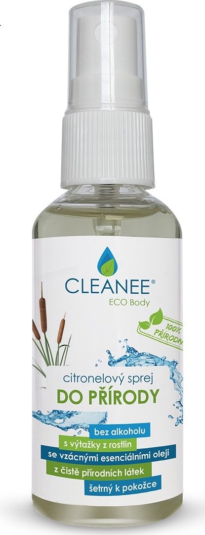 CLEANEE EKO citronelový sprej do přírody 50 ml