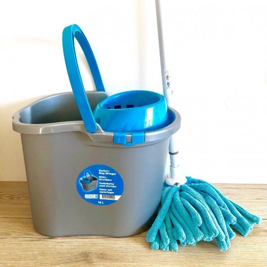 CLEANEE EKO Třásňový mop s kbelíkem