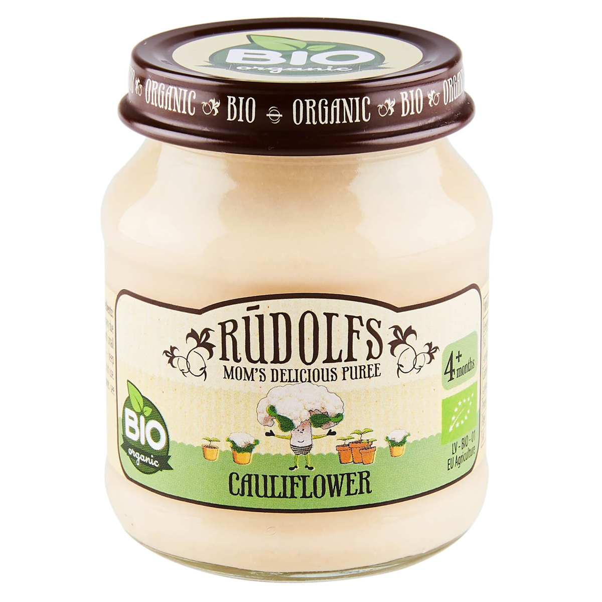 Rudolfs BIO Příkrm květák, 120 g