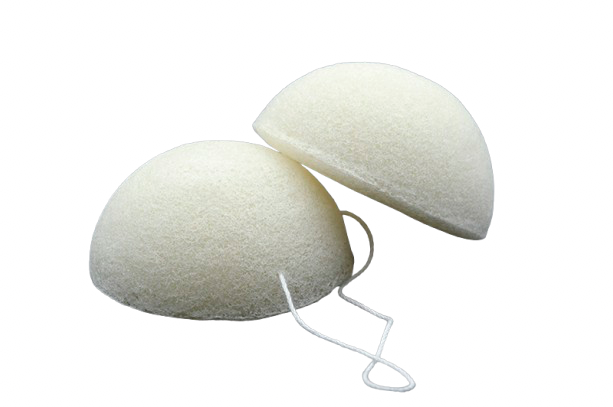 Konjac Konjaková houbička bílá, 1 ks Tvar: Klasik