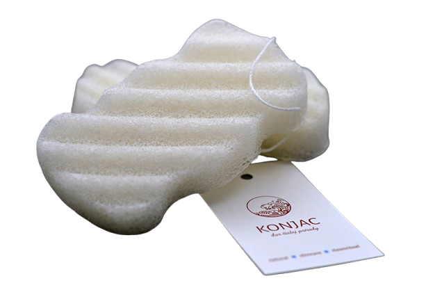 Konjac Konjaková houba bílá, 1 ks