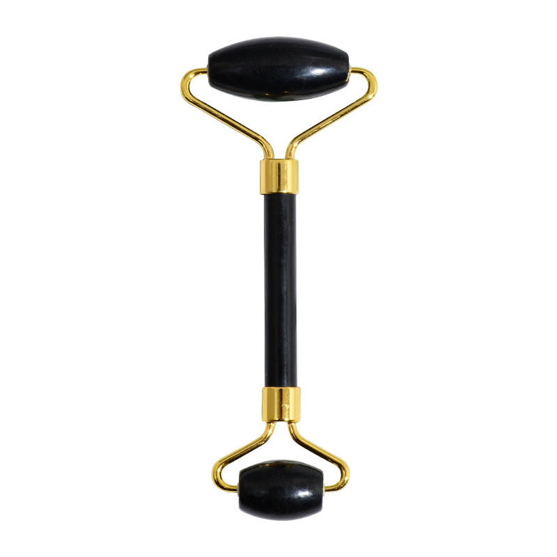 Venoc Černý bian jadeitový masážní roller na obličej