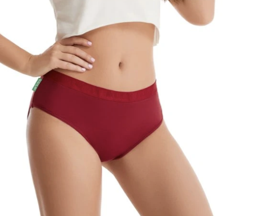 BODYLOK Menstruační kalhotky Bambo vine - střední menstruace varianta: xl