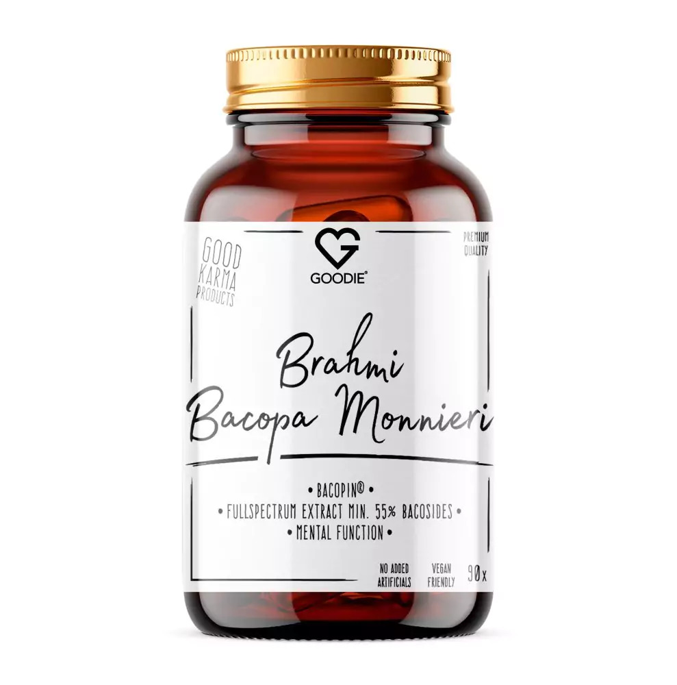 GOODIE Bacopa Monnieri Brahmi, 90 ks
