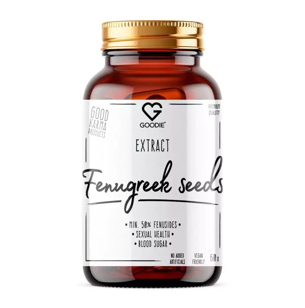 GOODIE Fenugreek Pískavice řecké seno extrakt min. 50 % fenuside, 60 ks
