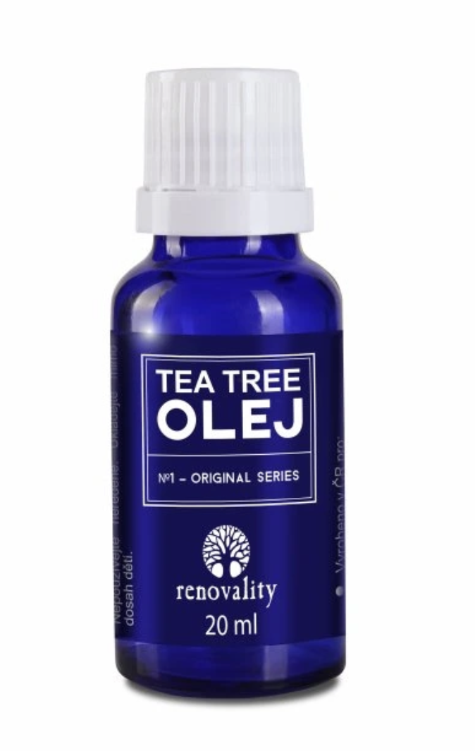 Renovality Tea Tree olej s kapátkem, 20 ml