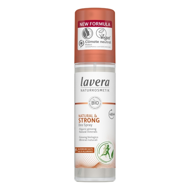 lavera Deodorant sprej Strong pro ochranu až 48 hodin 75 ml