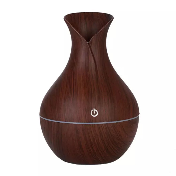 Hütermann W36 aroma difuzér tmavé dřevo ultrazvukový, 3 LED barvy, 130 ml