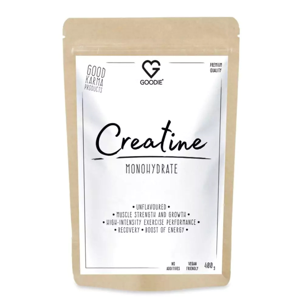 GOODIE Kreatin monohydrát Creapure® Natural, 400 g