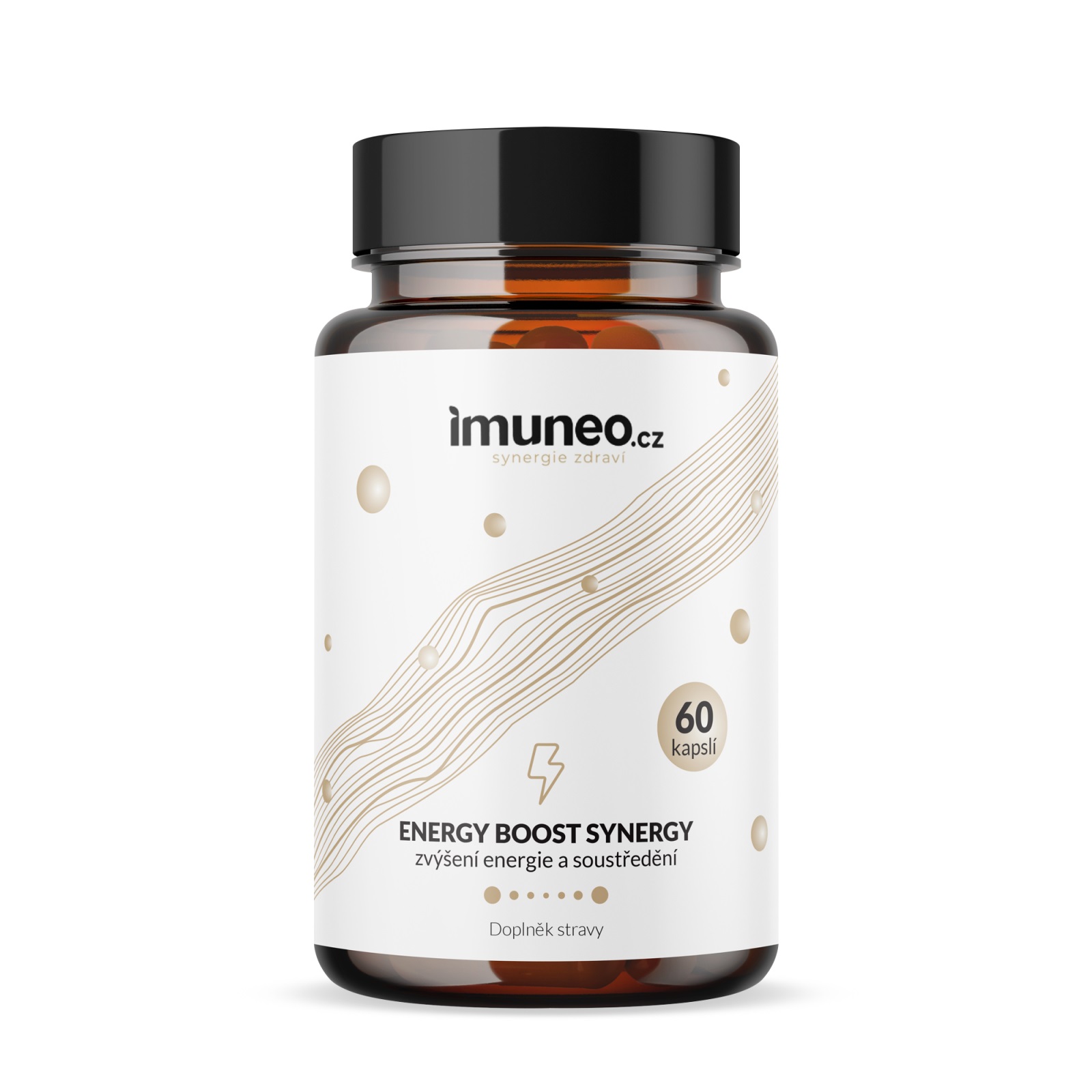 Imuneo.cz Imuneo Energy Boost Synergy, 60 kapslí