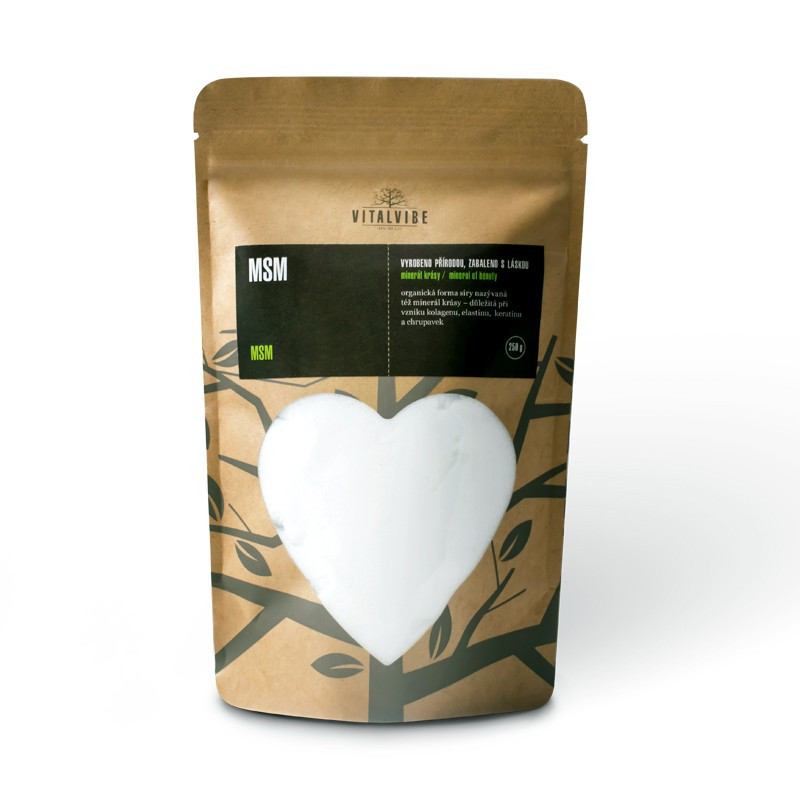 Vitalvibe MSM prášek, 250g