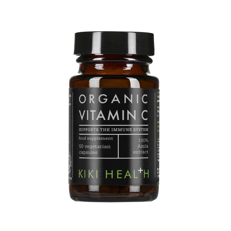 KIKI Health Vitamín C přírodní BIO, 50 kapslí