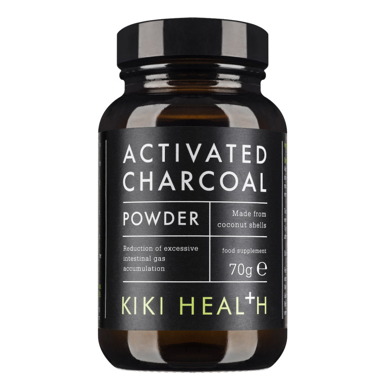 KIKI Health Aktivní uhlí prášek, 70g
